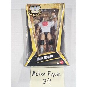 WWE Legends Elite Collection Hulk Hogan Action Figure Series 22 Mattel 8+ Boxed